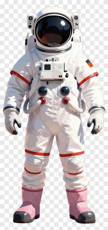 Astronaut In Space Suit PNG