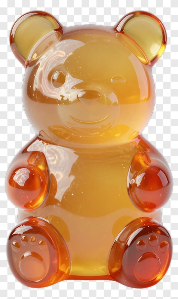 Gummy Bear Candy PNG