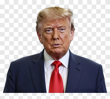 Man In A Suit With Red Tie PNG