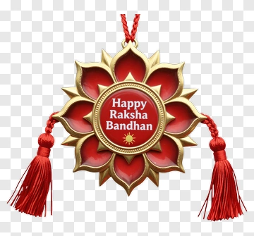 Happy Raksha Bandhan Decorative Pendant PNG