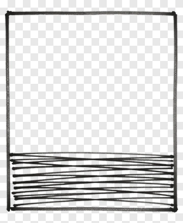 Blank Sketch Frame PNG