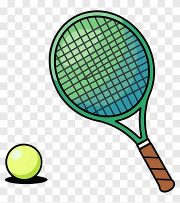 Tennis Racket And Ball PNG