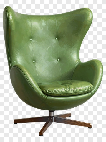 Green Egg Chair PNG
