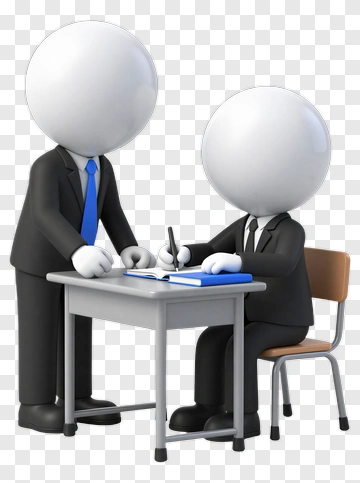 Business Team Collaborating At A Desk PNG