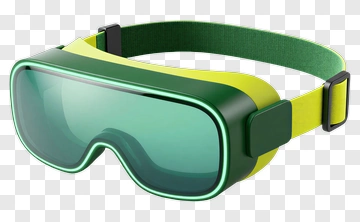 Green Vr Goggles PNG