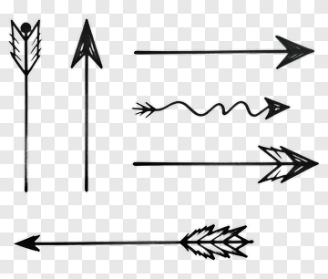 Various Arrow Designs PNG