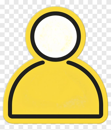 Yellow User Icon PNG