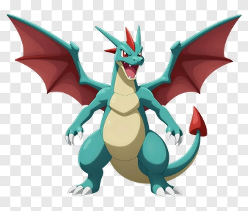 Cartoon Dragon Character PNG
