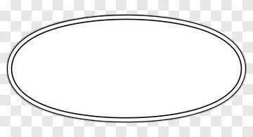 Blank Oval Frame PNG