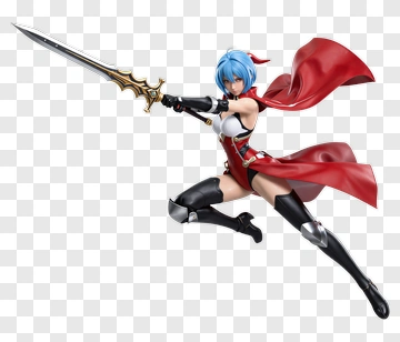 3D Female Warrior With Sword PNG