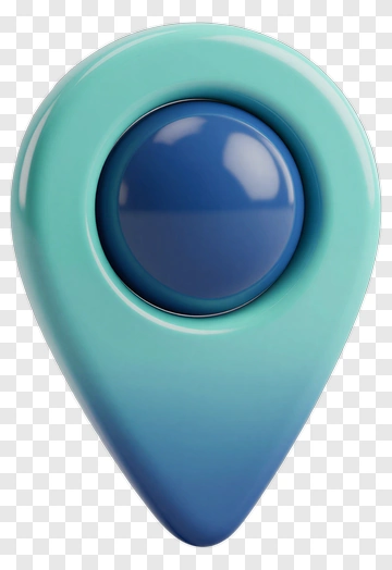 3D Location Pin Icon PNG