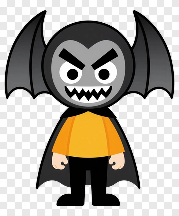 Cartoon Vampire Character PNG