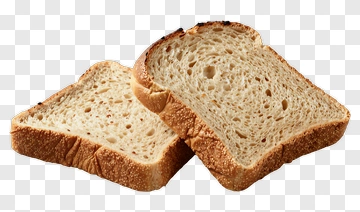 Sliced Whole Wheat Bread PNG