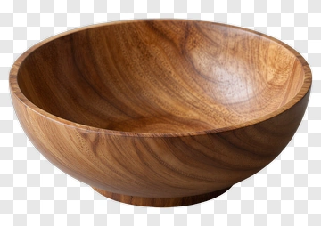 Wooden Bowl PNG