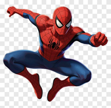 Spider-Man In Action PNG