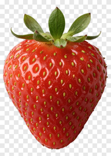 Fresh Red Strawberry PNG