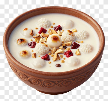 Bowl Of Yogurt With Toppings PNG