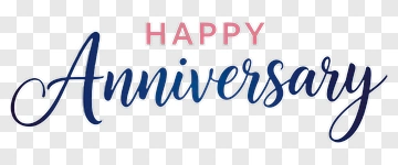 Happy Anniversary PNG