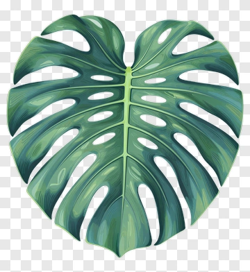 Monstera Leaf PNG