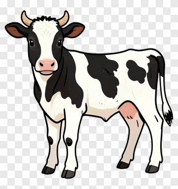 Cartoon Cow PNG