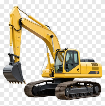Excavator Machine PNG