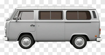 Vintage Volkswagen Van PNG