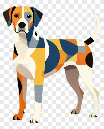 Colorful Dog PNG