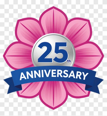 25Th Anniversary Emblem PNG