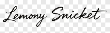 Lemony Snicket PNG