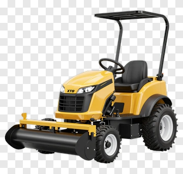 Yellow Lawn Mower PNG