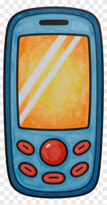 Cartoon Mobile Phone PNG