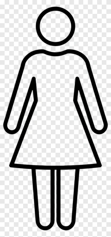 Simple Woman Icon PNG