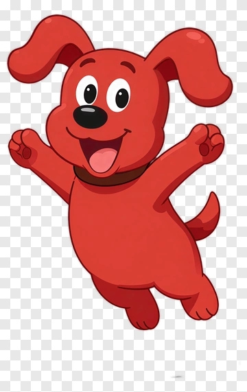 Cartoon Dog Jumping PNG