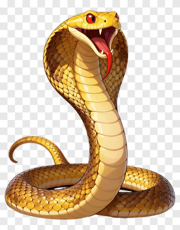 Cartoon Cobra Snake PNG