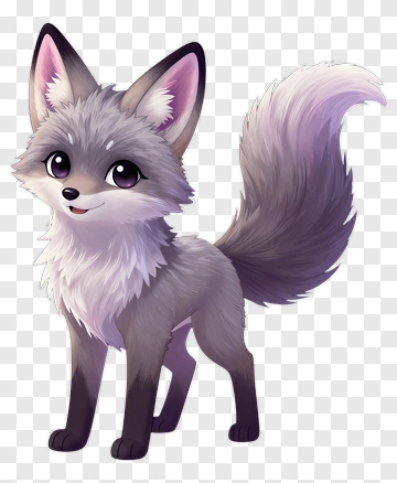 Cute Cartoon Fox PNG