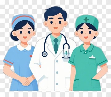 Medical Team Of Healthcare Professionals PNG