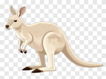 Cartoon Kangaroo PNG