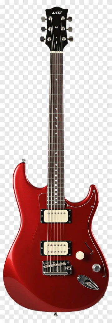 Red Electric Guitar PNG