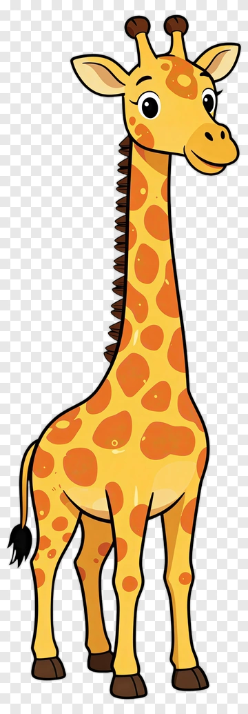 Cartoon Giraffe PNG