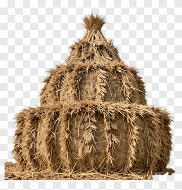 Straw Haystack Pyramid PNG
