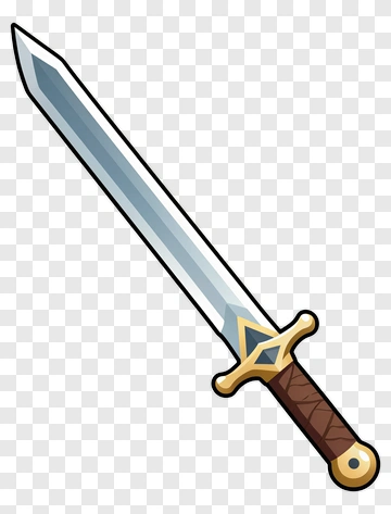 Cartoon Sword PNG