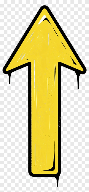 Yellow Arrow PNG