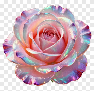Colorful Rose PNG