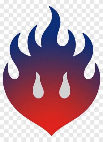 Stylized Flame Icon PNG