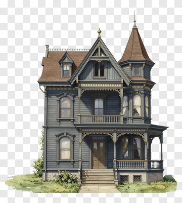 Victorian House PNG