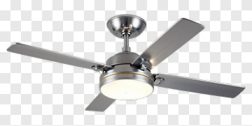 Ceiling Fan With Light Fixture PNG