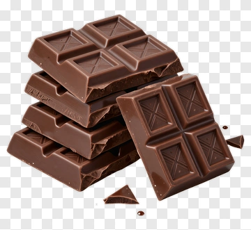 Chocolate Bar Stack PNG