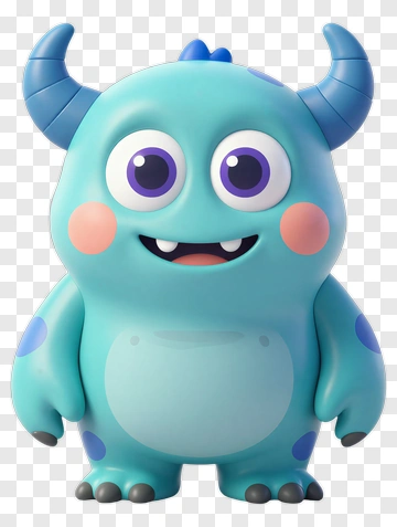Cartoon Monster Character PNG