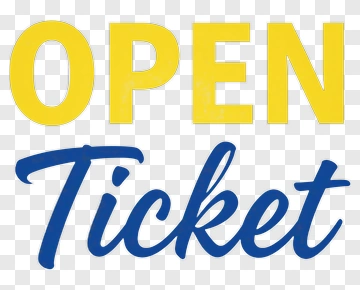 Open Ticket PNG