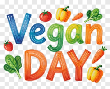 Vegan Day Celebration PNG